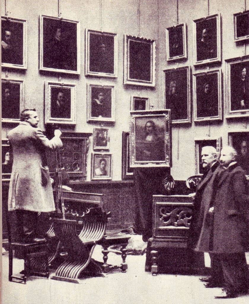 mona lisa found italy 1913