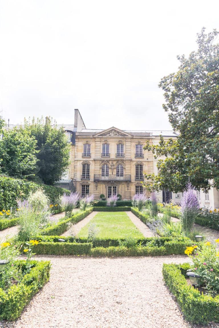 Visiting a cute house museum (former 'Hôtel Particulier') in Versailles, France- easy day trip from Paris.
