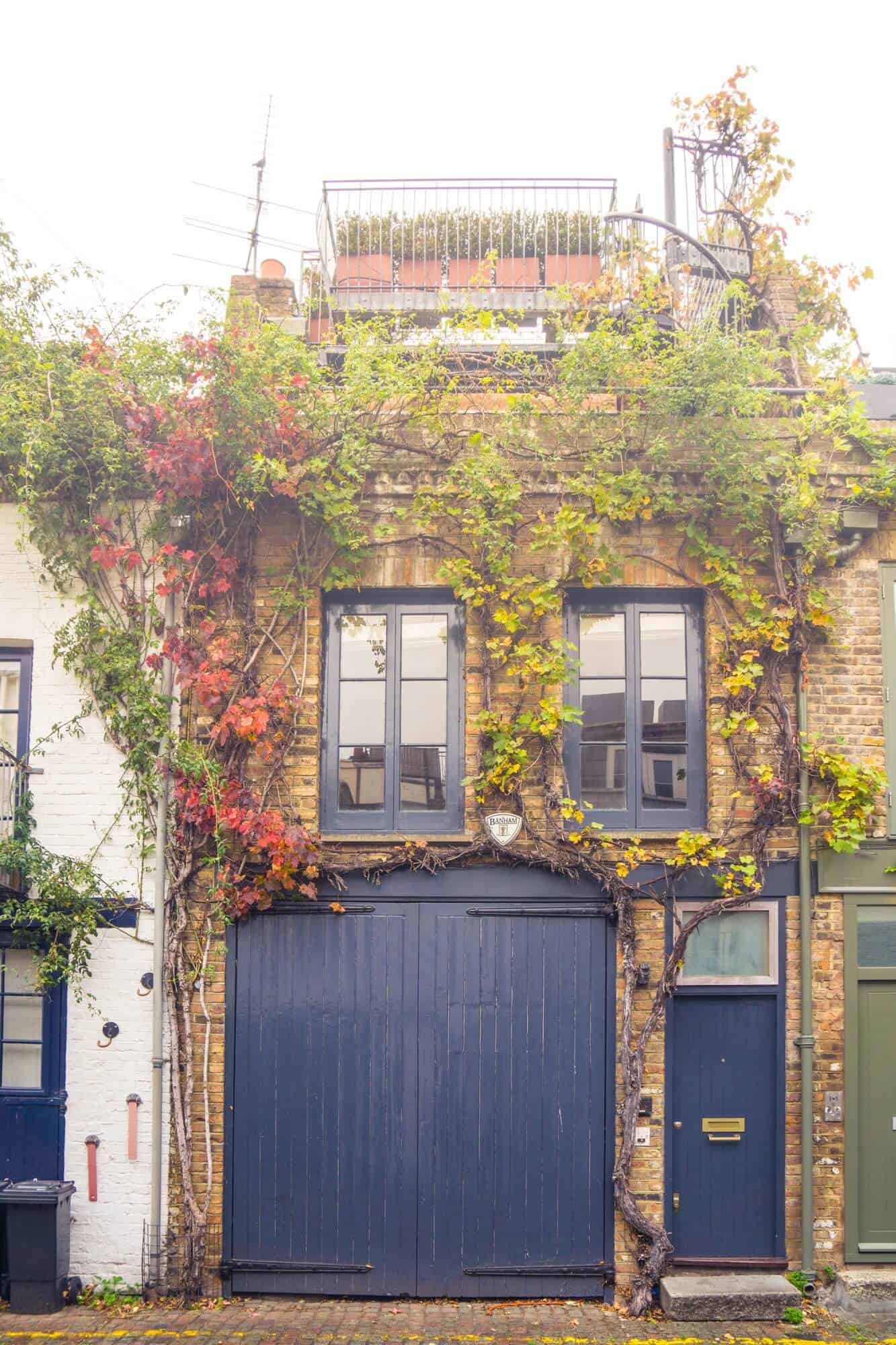 Meandering the mews streets of London: St Lukes Mews, London, England