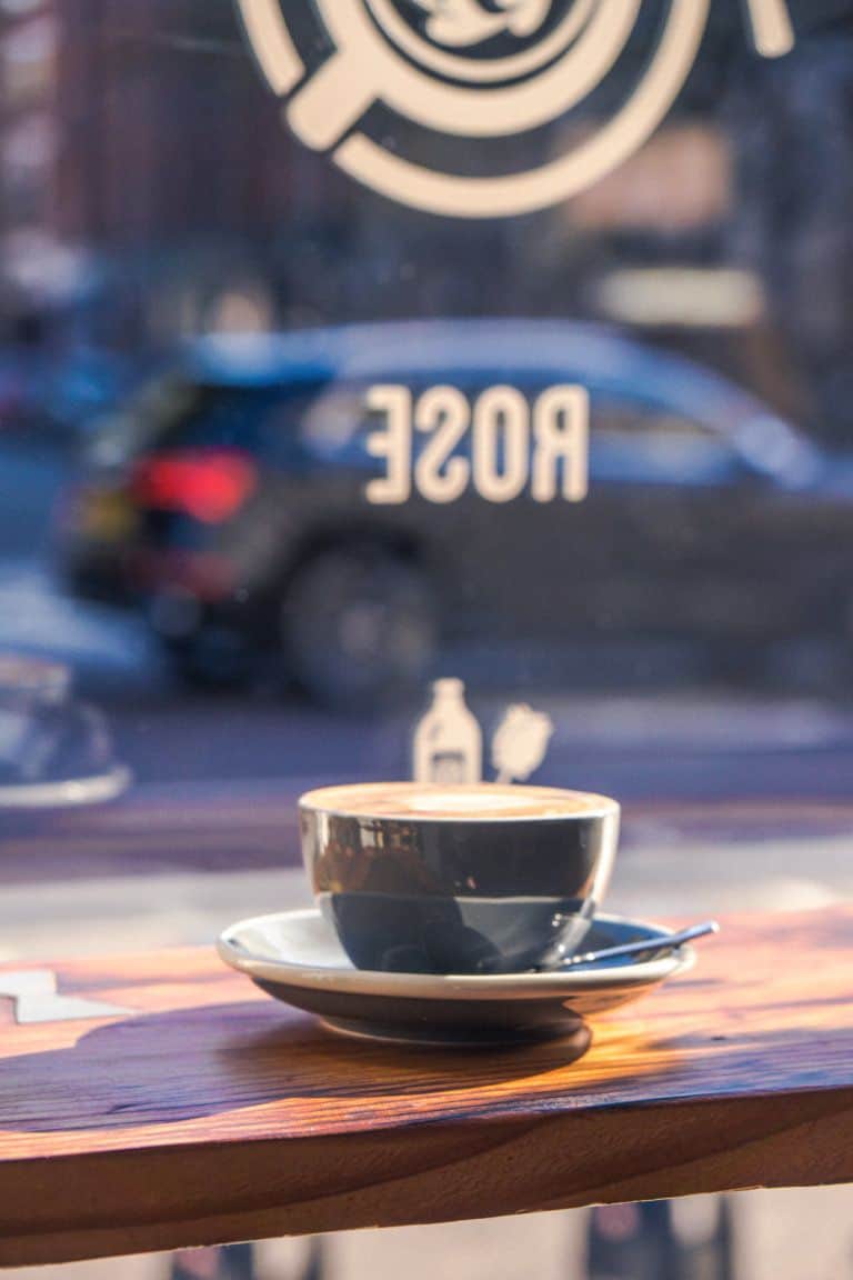 Aida coffee shop review: in search of the best rose latté in Shoreditch, London, England