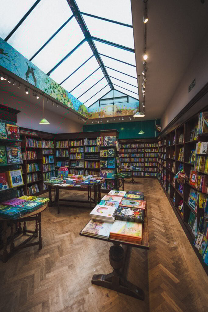 children's section of daunt books