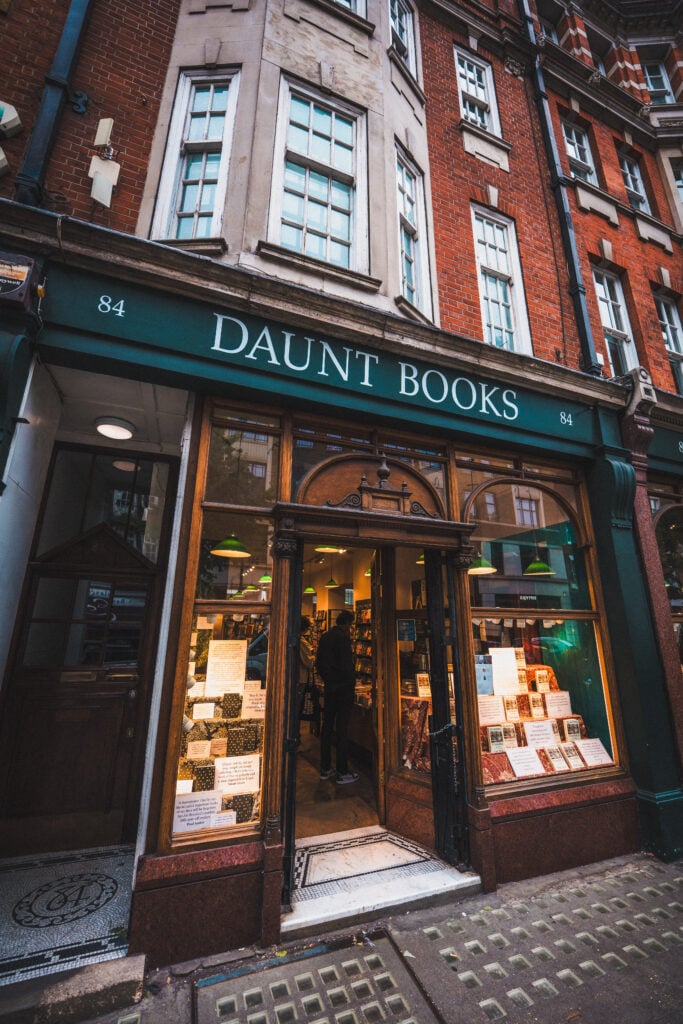 daunt books exterior