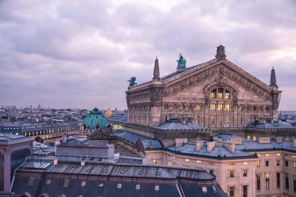Galeries Lafayette Rooftop Terrace: one of the best panoramic views of Paris, France