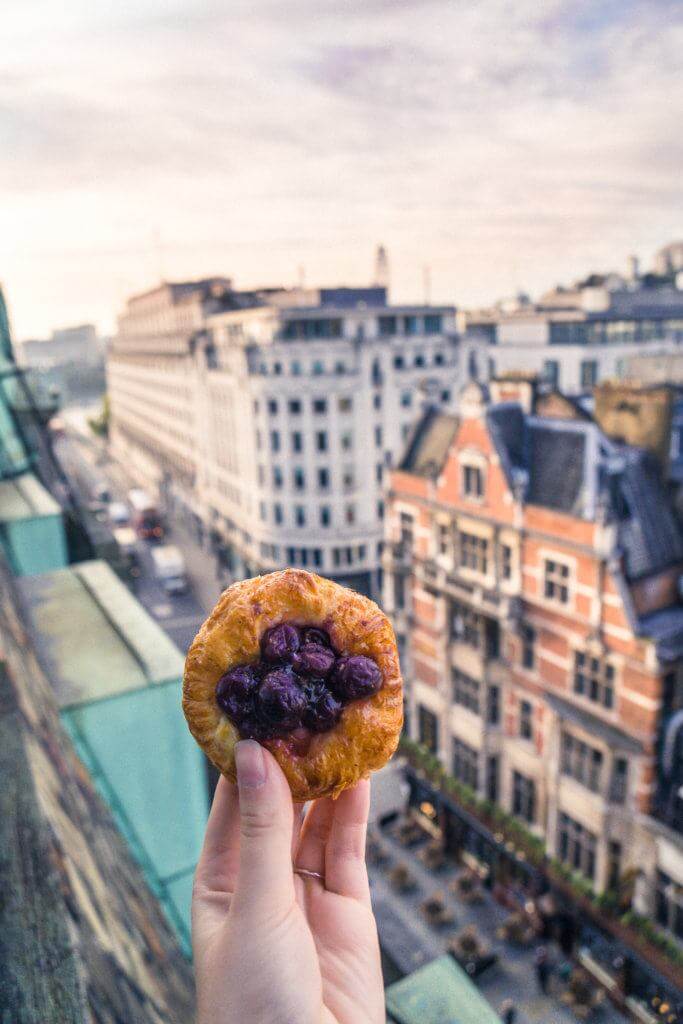 A luxury stay at One Aldwych: five-star hotel in central London, near Covent Garden, England: pastry