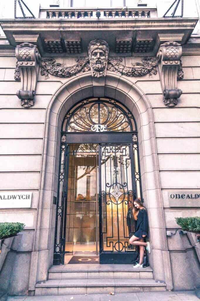 A luxury stay at One Aldwych: five-star hotel in central London, near Covent Garden, England: entry