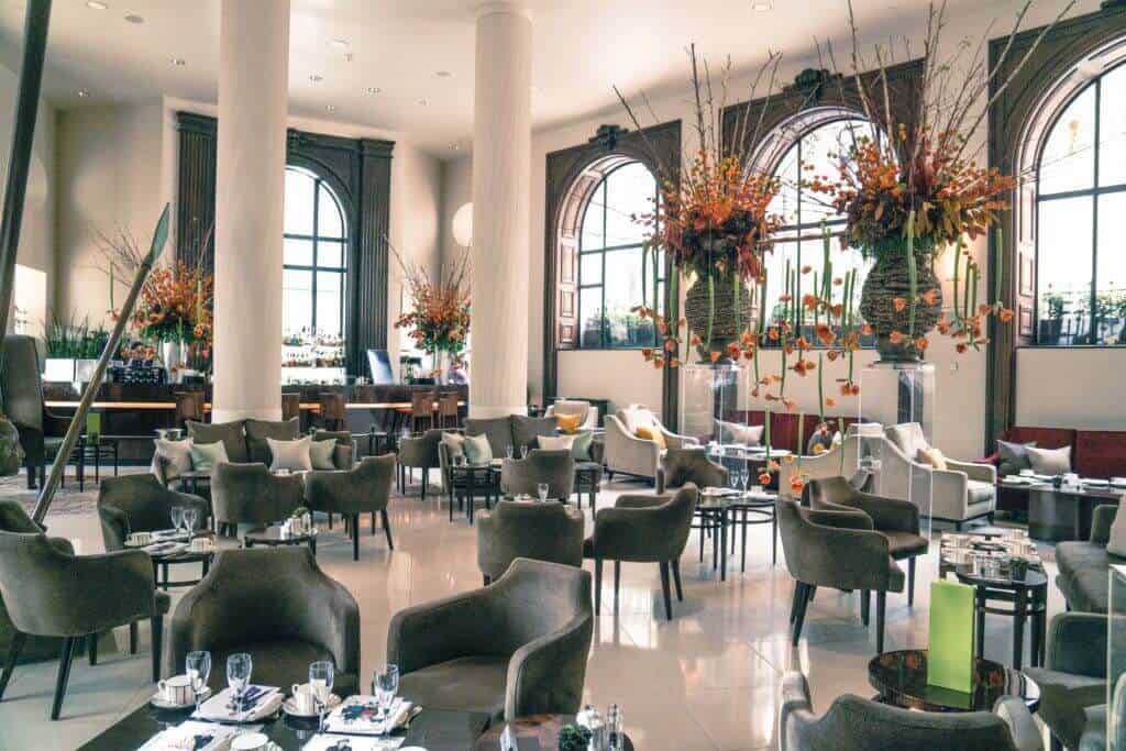 A luxury stay at One Aldwych: five-star hotel in central London, near Covent Garden, England: lobby bar