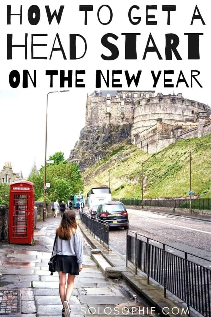 How to get a head start on the New Year before it even arrives! New Year's resolutions you'll absolutely love keeping this year.