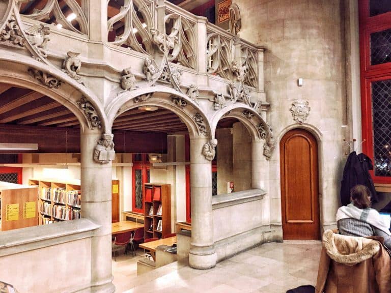 Bibliothèque Forney: Studying in a Medieval Library in the Middle of Le Marais: inside details
