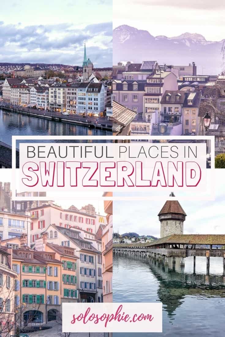 Most beautiful places in Switzerland: Swiss Attractions and must see places and things to do to add to your European bucket list.