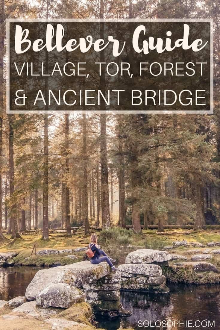 Bellever Guide: things to do in Bellever Village, Bellever Tor, Bellever Forest and the medieval structure of Bellever Clapper Bridge, Dartmoor National Park, Devon, England