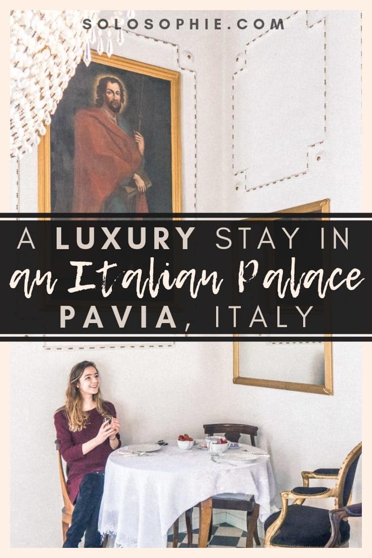 Galleria Arnaboldi guesthouse review. Here's a luxurious stay in a former palace in Pavia, Lombardy, Northern Italy