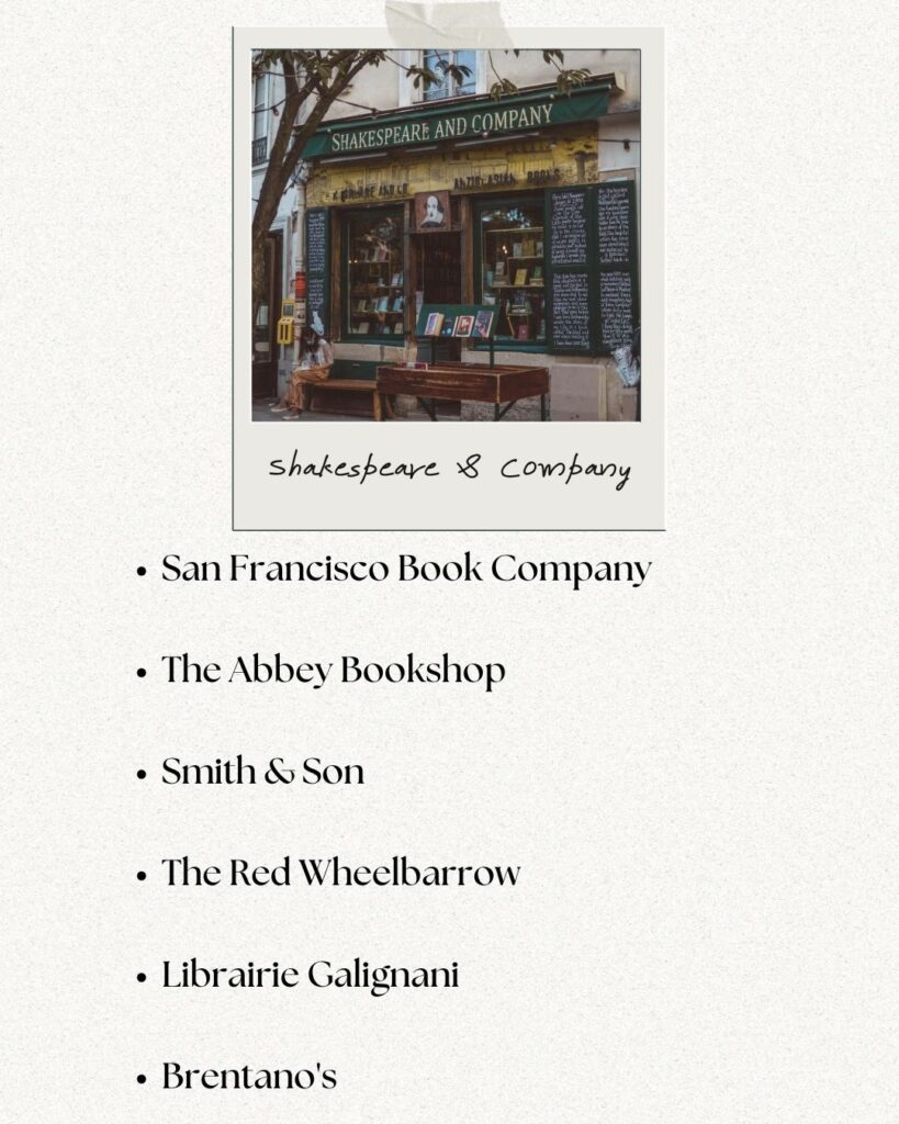 english language bookshops in paris