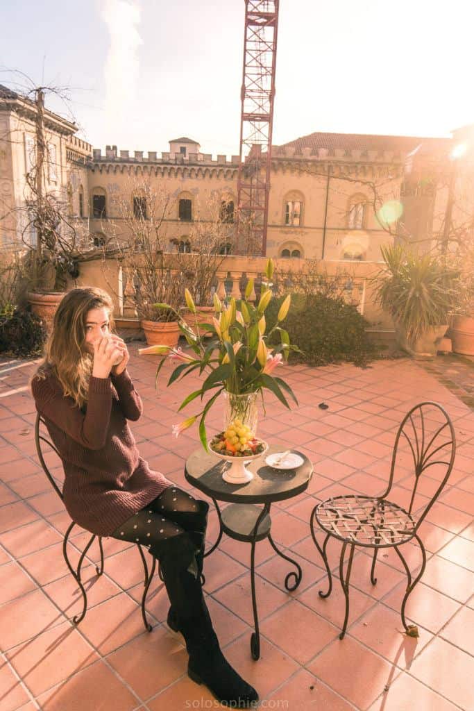 Terrace, Galleria Arnaboldi