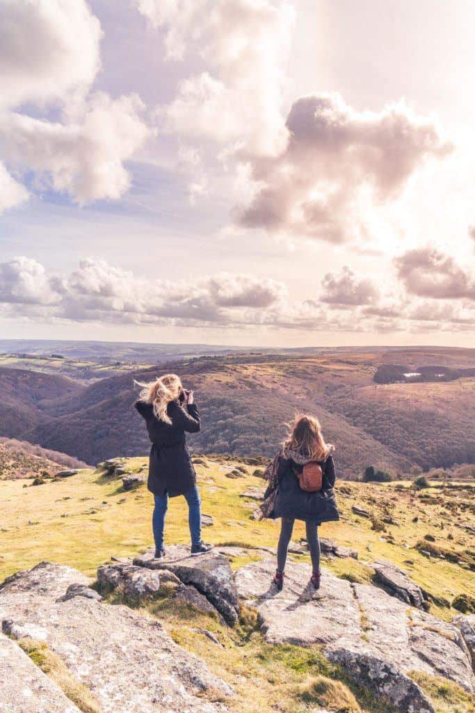 Dartmoor National Park Walks: Sharp Tor (Dartmeet), Devon, England: