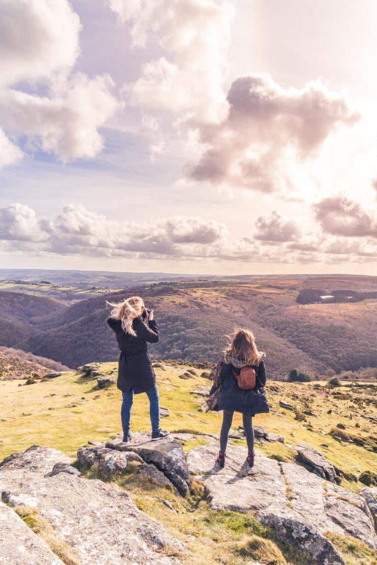 Dartmoor National Park Walks: Sharp Tor (Dartmeet), Devon, England: