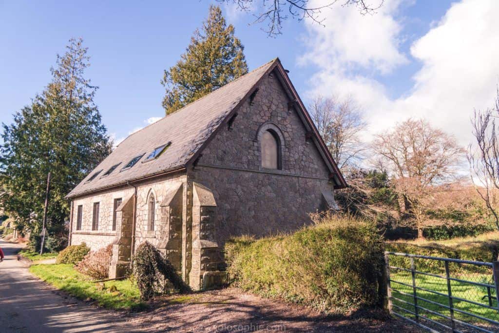 Murchington, a quaint hamlet in Dartmoor National park, Devon, England: missionary chapel