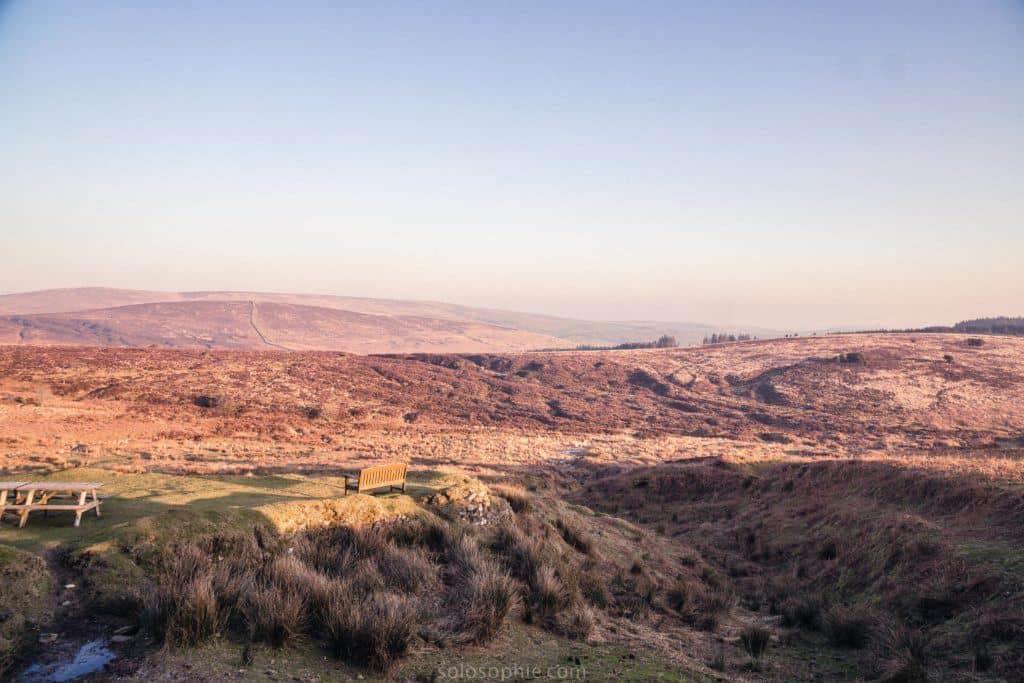 Warren House Inn: One of the highest pubs in Southern England, history, Dartmoor and an ever burning fire: view from pub