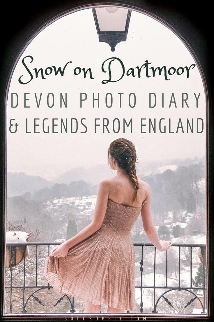Snow on Dartmoor National Park, Devon, England: a freezing photo diary and legends/ stories from across the moorlands about snow over the centuries in the South West.