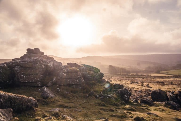 Following in the footsteps and Chasing Sherlock Holmes across Dartmoor National Park, Devon, England. Inspiration and locations from Sir Arthur Conan Doyle's book, the Hound of the Baskervilles.