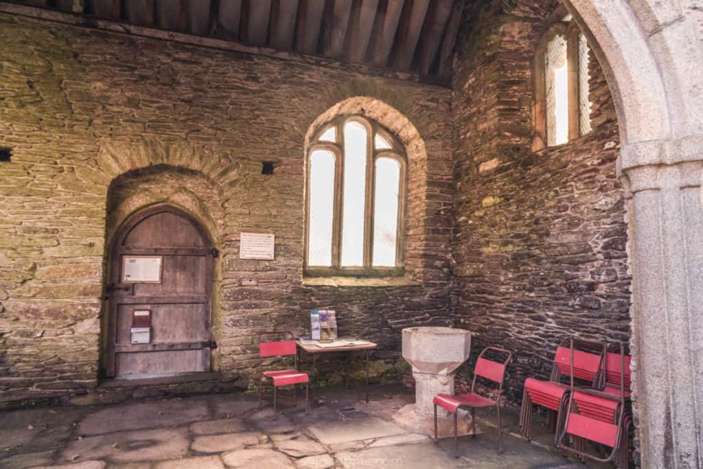 Ruined and abandoned Church of St Peter the Poor Fisherman, Revelstoke, South Hams, South Devon, England