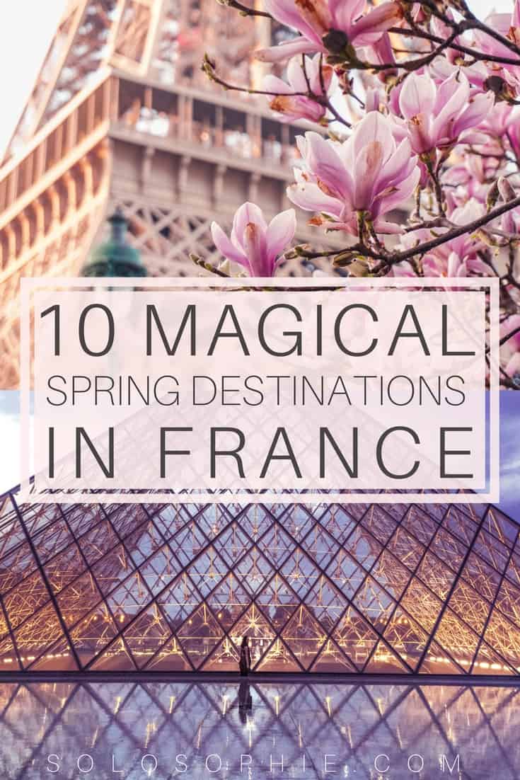 10 Magical French Destinations You'll Want to Explore During Spring in France! Metz, Provence, Paris and more cities and country escapes in France!