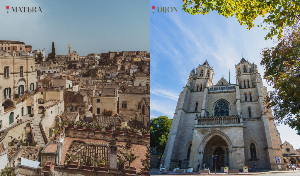 France vs Italy: which should you choose?  architecture - Matera and Dijon