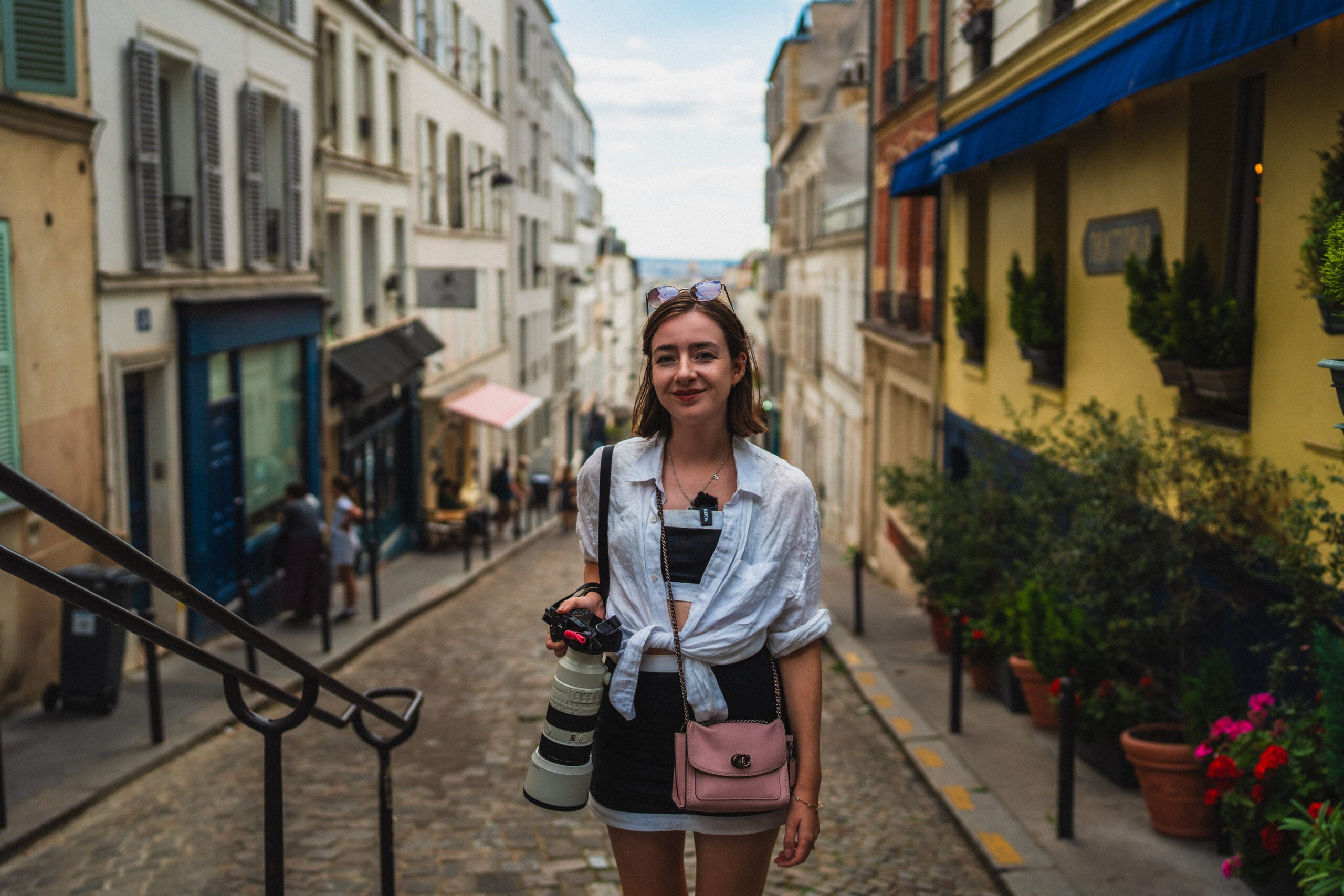 sophie nadeau in montmartre