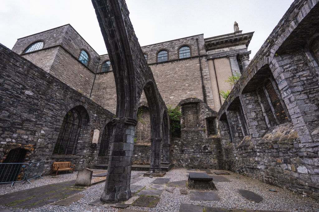 st audoen church ruins