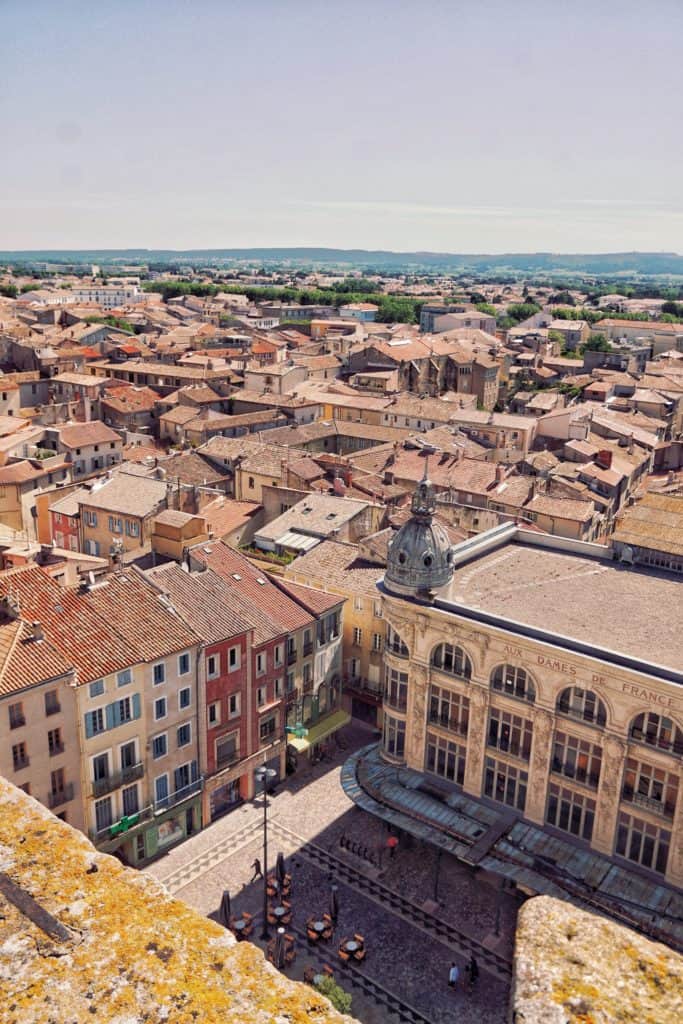 Where o Find the Best View of Narbonne: Donjon Gilles Aycelin, Narbonne, Languedoc, France
