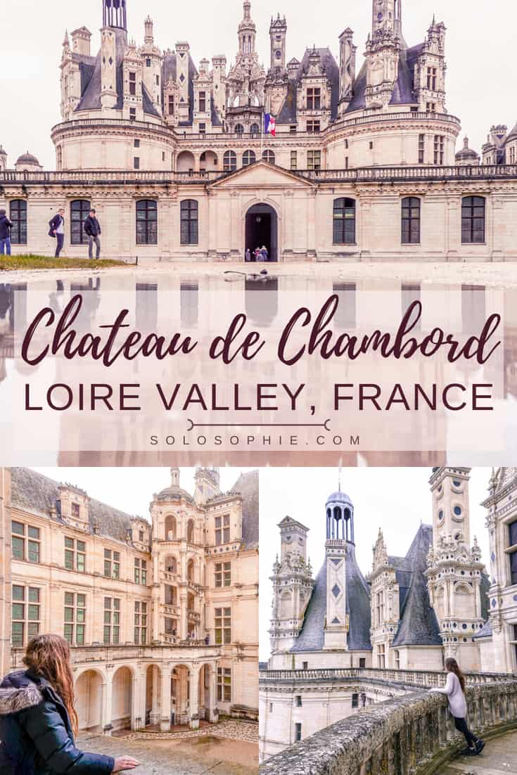Visiting Château de Chambord; Inspired by Leonardo da Vinci: Chateau de Chambord is the largest castle in the Loire Valley. 16th-century French Renaissance/ Gothic/ Medieval architecture.