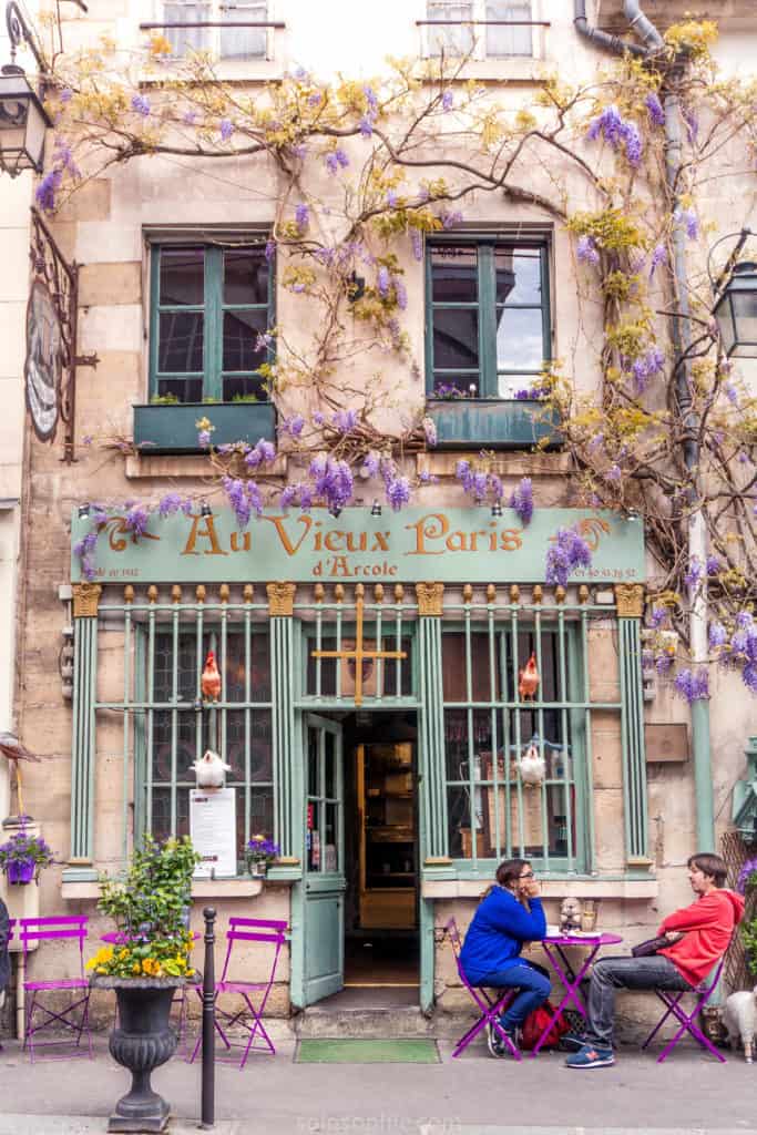 When & Where to Find the Best Wisteria in Paris: Your complete guide on how to find the pretty late spring purple climber throughout the French capital. Montmartre, Ile de la Cite, Paris, France