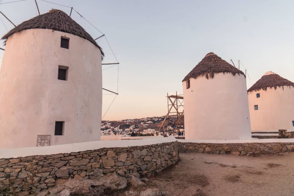 Mykonos Windmills: History, Little Venice & How to Visit! A quick guide to seeing some of the best things on the island of Mykonos, Cyclades, Greece