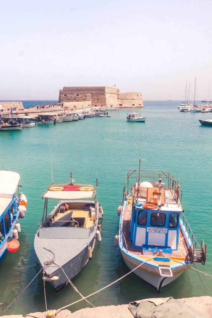 Heraklion Port, Crete, Greece