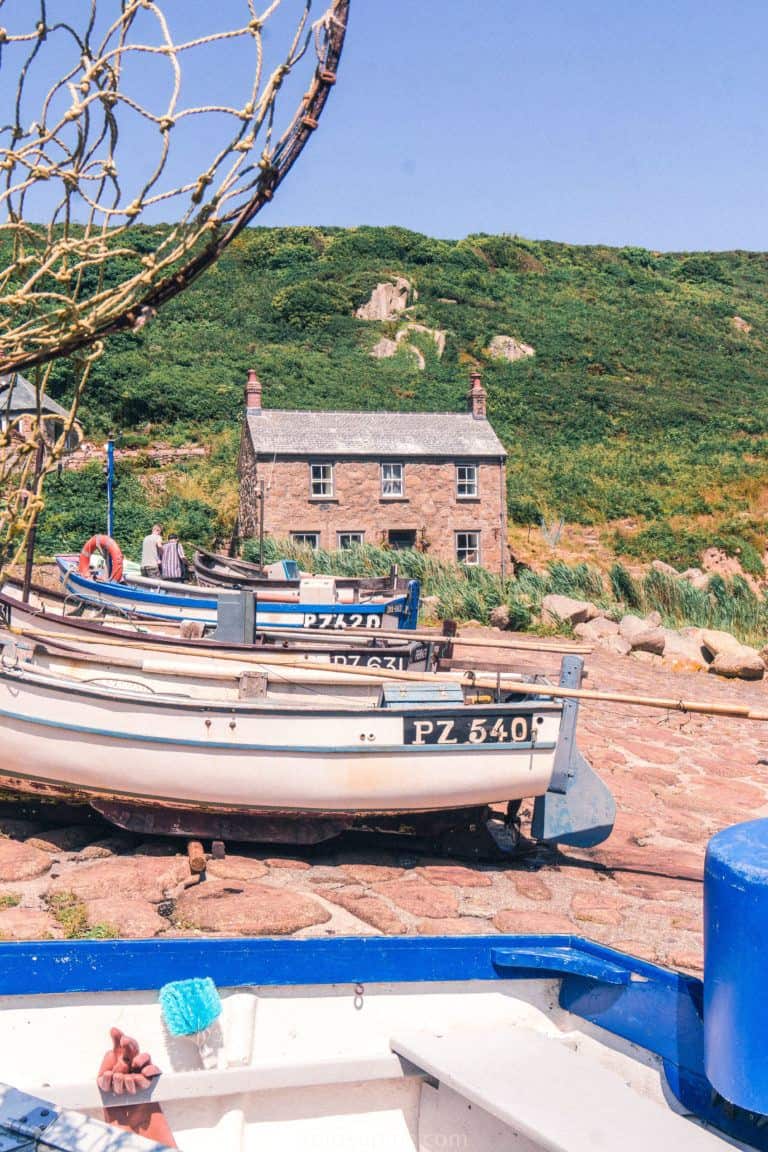 Penberth: A Taste of the Real, Authentic, and Historic Cornwall; one of the last surviving traditional fishing coves in Southern Cornwall, England