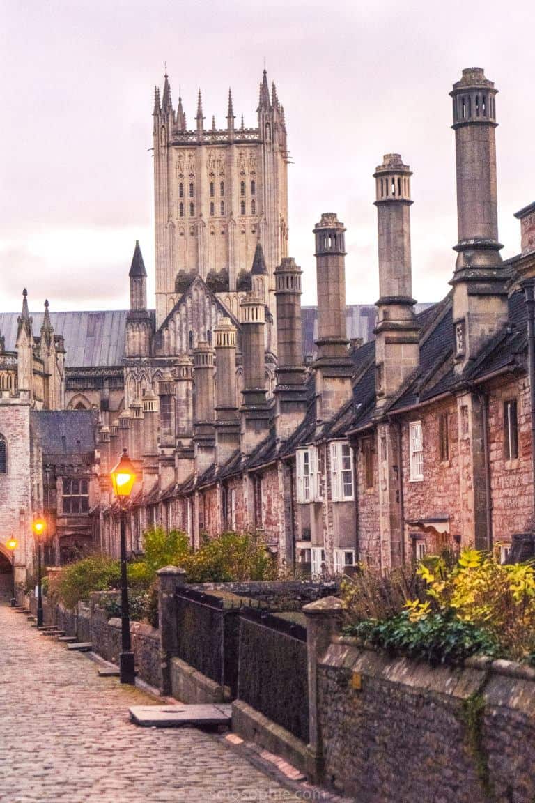 Nestled in the foothills of the mythical Mendips, the beautiful cathedral city of Wells lies close to the border with Wales and is not far from the iconic Glastonbury Tor. Filled with quirky boutique shops, here's the best things to do in Wells, England!