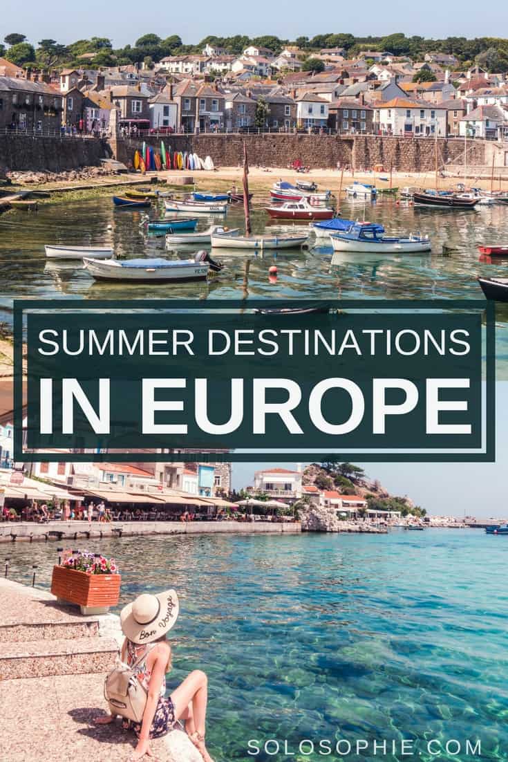 Best Summer Destinations in Europe You'll Want to Book a Flight to ASAP. Wondering where to vacation or go on holiday this summer? You should visit Paris, Milos, Pavia, Lucerne, etc.