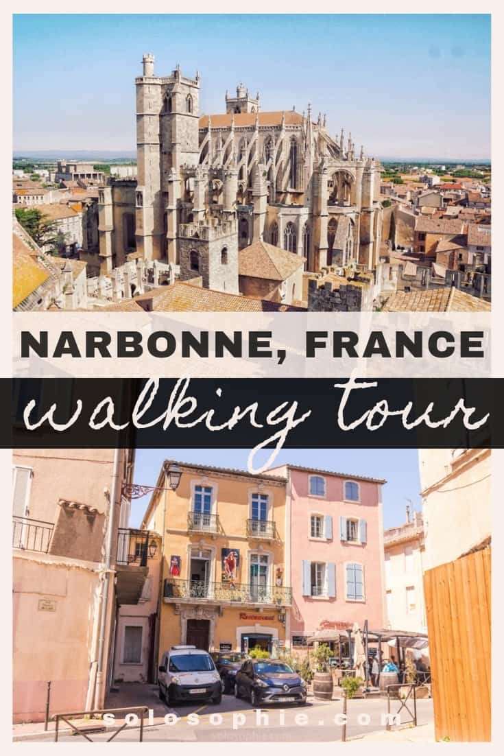 Free and self-guided Narbonne walking tour. Here's an itinerary for an easy guide to the best things to see and do during a wander of the South West city of Narbonne in France