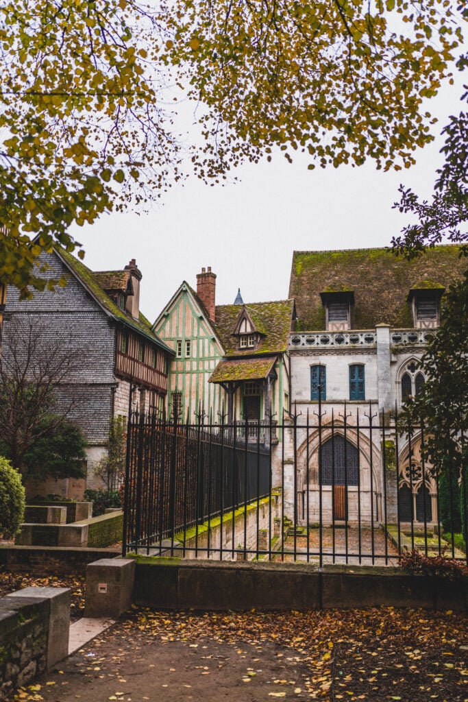 timber framed buildings in normandy