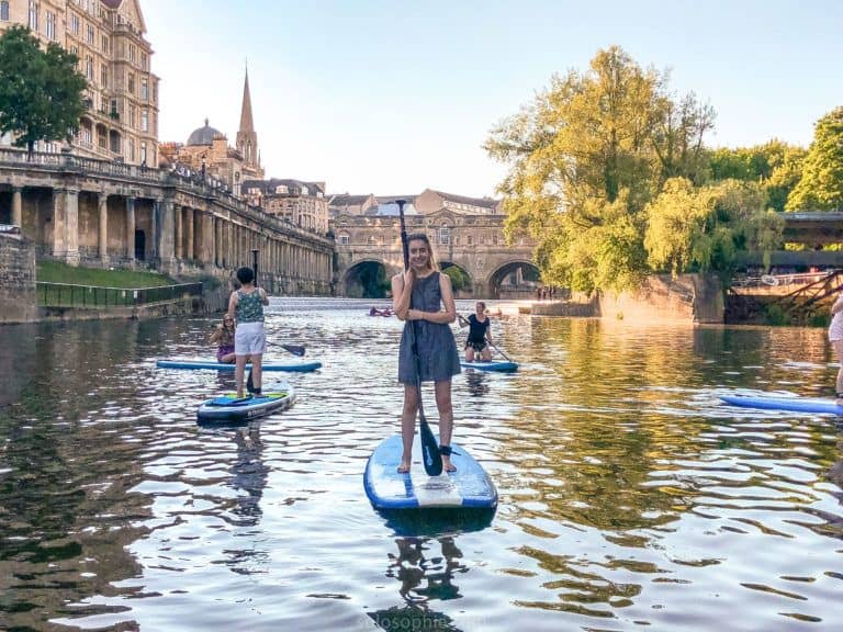 Stand Up Paddleboarding on the River Avon With Original Wild: A unique side to seeing Bath, England on the fastest growing adventure sports board in the UK