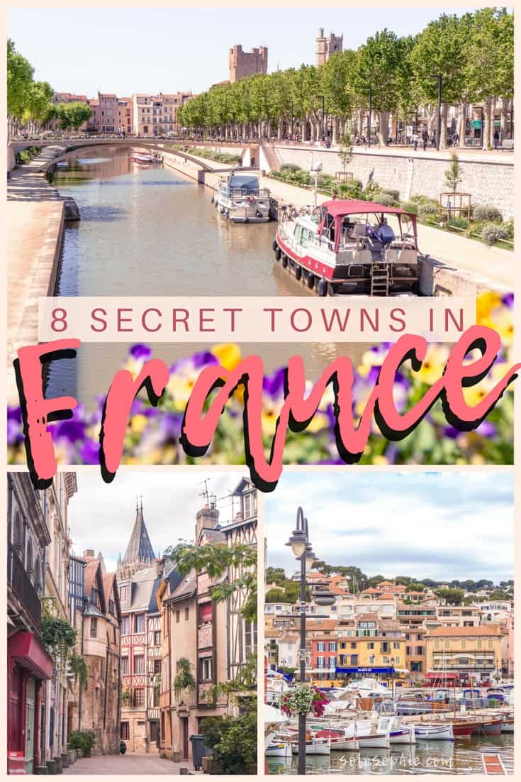 Fairytale Towns In France you won't believe actually exist! Some of the most beautiful French towns; Rouen, Cassis, Chevreuse, Provins.