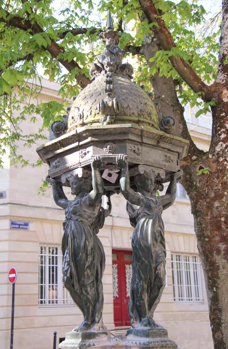 wallace fountain bordeaux