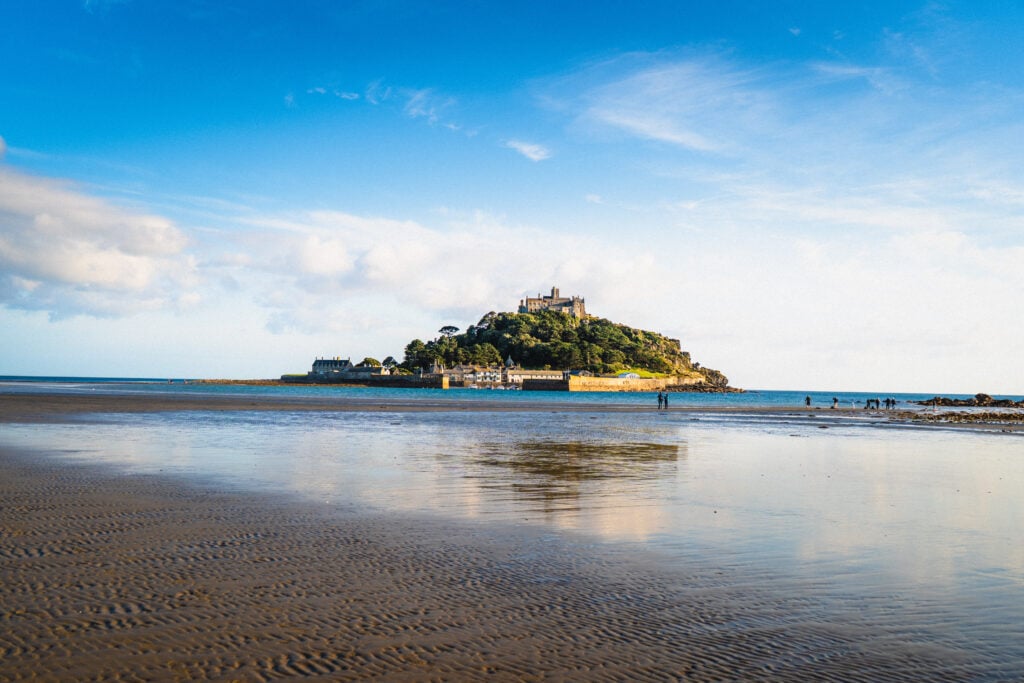 st michael's mount as seen from marazion