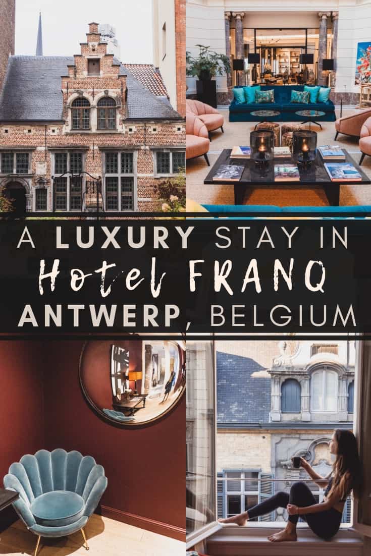 Hotel FRANQ Review: Luxury in the Heart of the historic city of Antwerp, Northern Belgium, Europe. Hotel review of the best place to stay in Anvers/ Antwerpen!