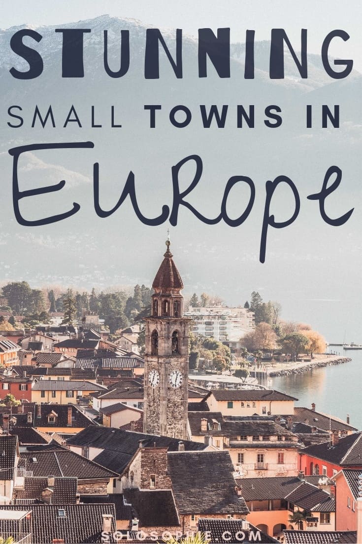 Charming and stunning small towns in Europe you need to add to your European bucket list ASAP. Here's the best of Europe; Ascona, Fowey, La Ciotat, etc