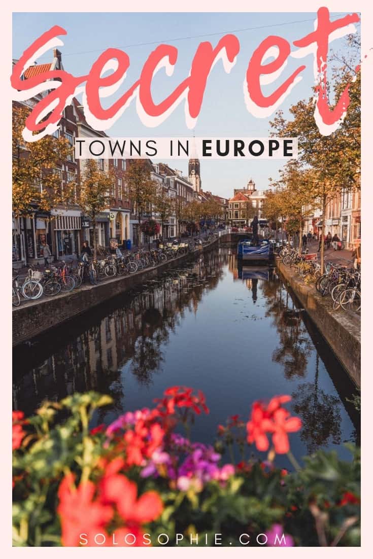 Charming small towns in Europe you must visit when travelling! Here's your guide to the best of tiny towns; Selis, La Ciotat, Echternach, etc