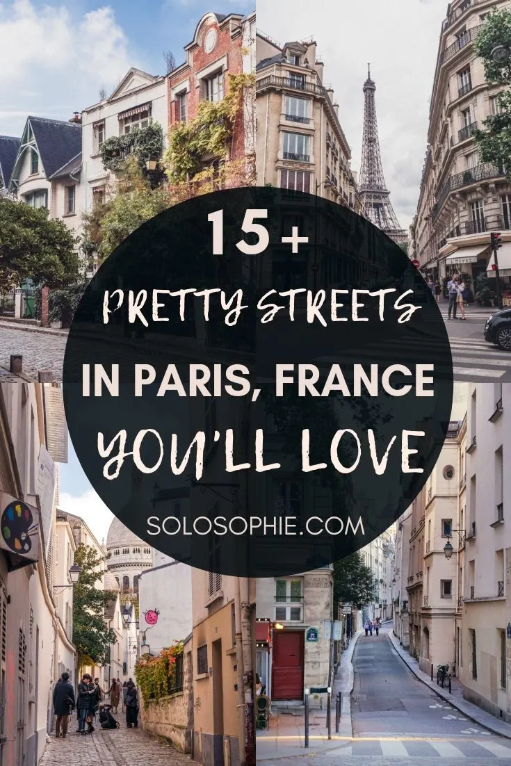 Looking for the best of Paris? Here are some of the most beautiful streets in Paris you'll love walking along. Roads and little lanes in the French Capital to visit on your France trip!