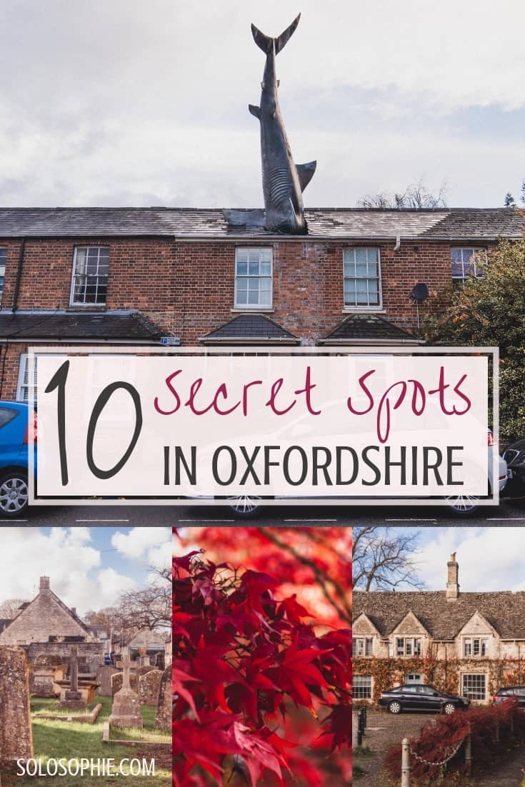 Secret Spots in Oxfordshire & A Complete Guide to the best of unusual, offbeat, and quirky things to do in the beautiful county of Oxfordshire, England.