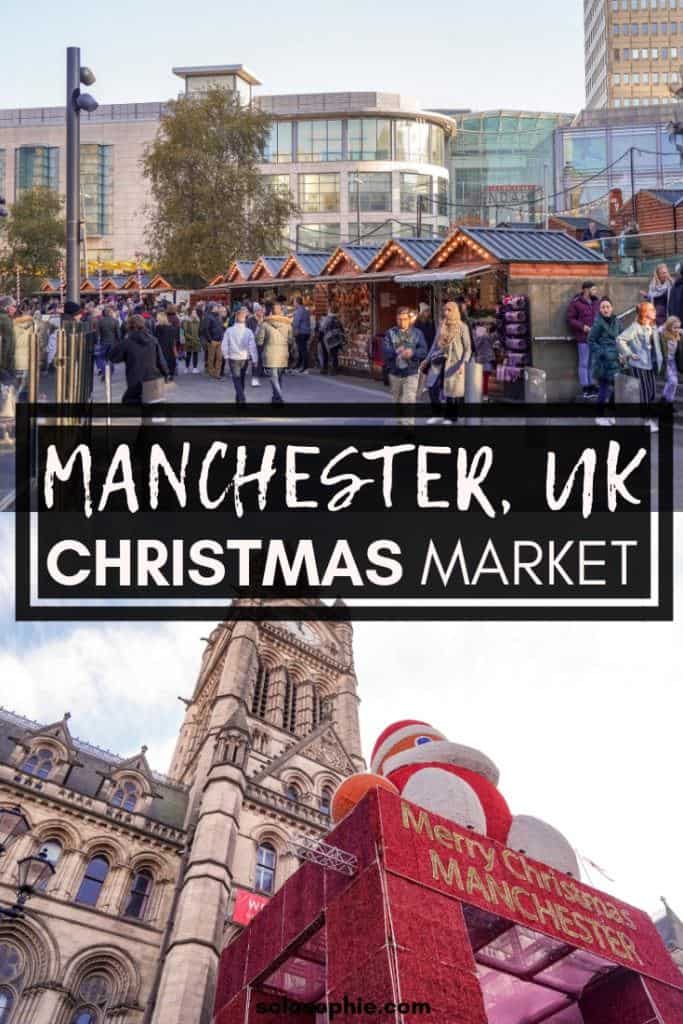A guide to visiting the Manchester Christmas Markets in England. Locations, opening hours, and where to shop festive gifts in the British city of Manchester, UK