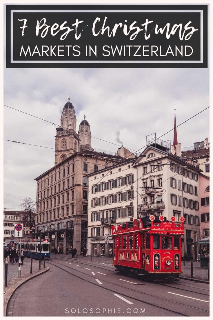 Here are the very best Christmas markets in Switzerland! Locations, opening hours, and where to shop festive gifts in the Swiss cities of Zurich, Bern, Basel, Montreux, St Gallen, and more!