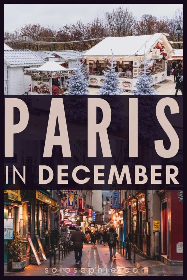 What's on? Paris in December guide. Here are the very best things to do in Paris during the end of the year suggested activities, things to do in December in Parsi, France, cafés and what to wear!